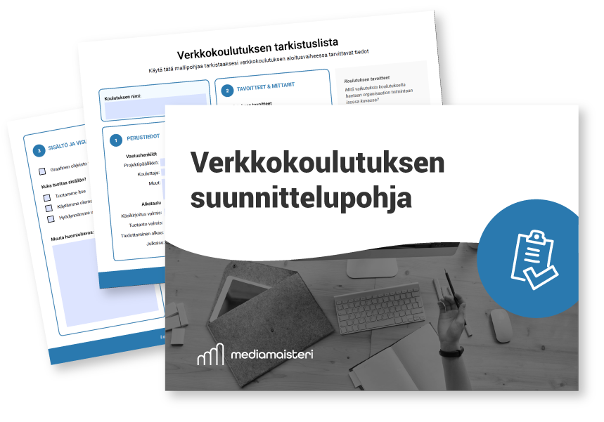 Verkkokoulutuksen-suunnittelupohja